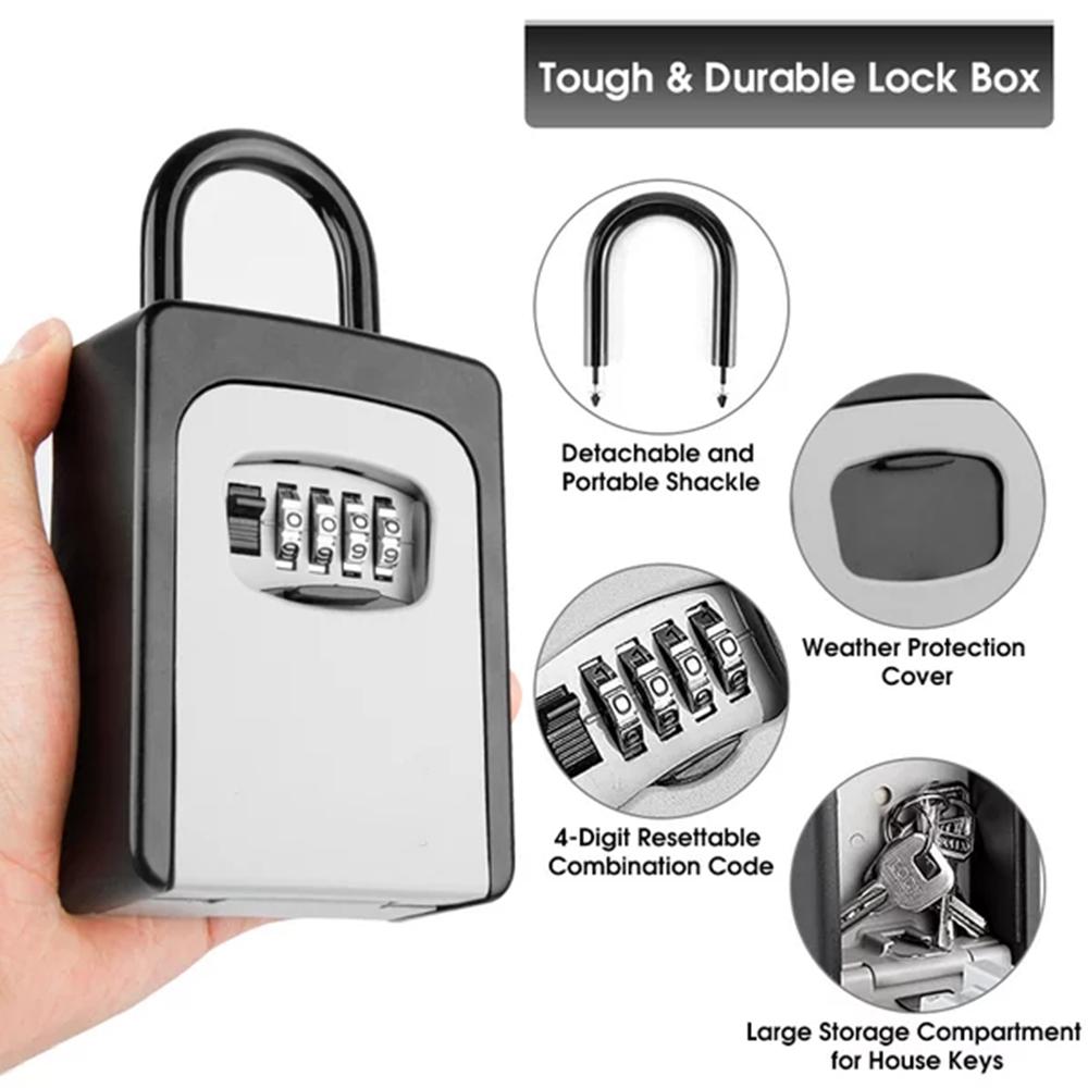 Wall-Mounted Key Storage Box P - đánh giá và giá Lockbox Key Secure
