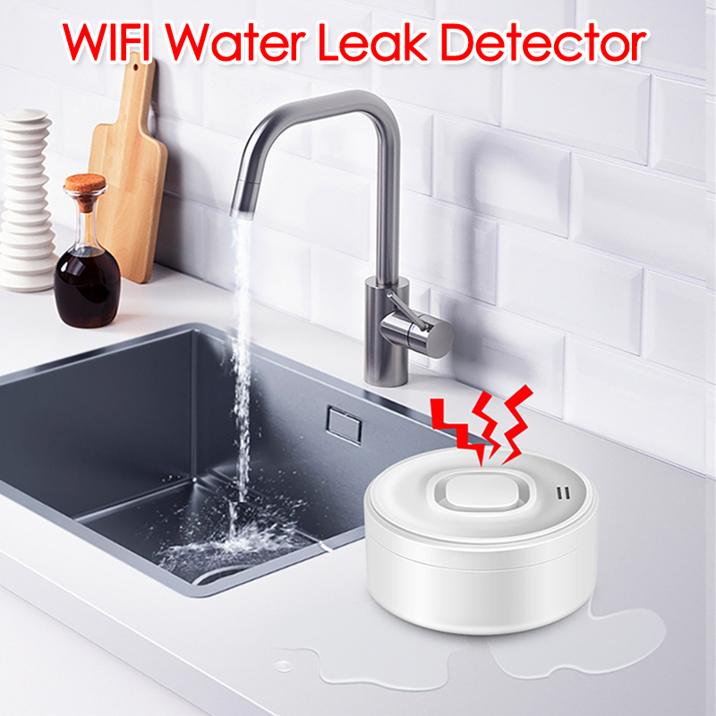 Smart WIFI Water Leak Detector - đánh giá và giá Water Alarm Sensor
