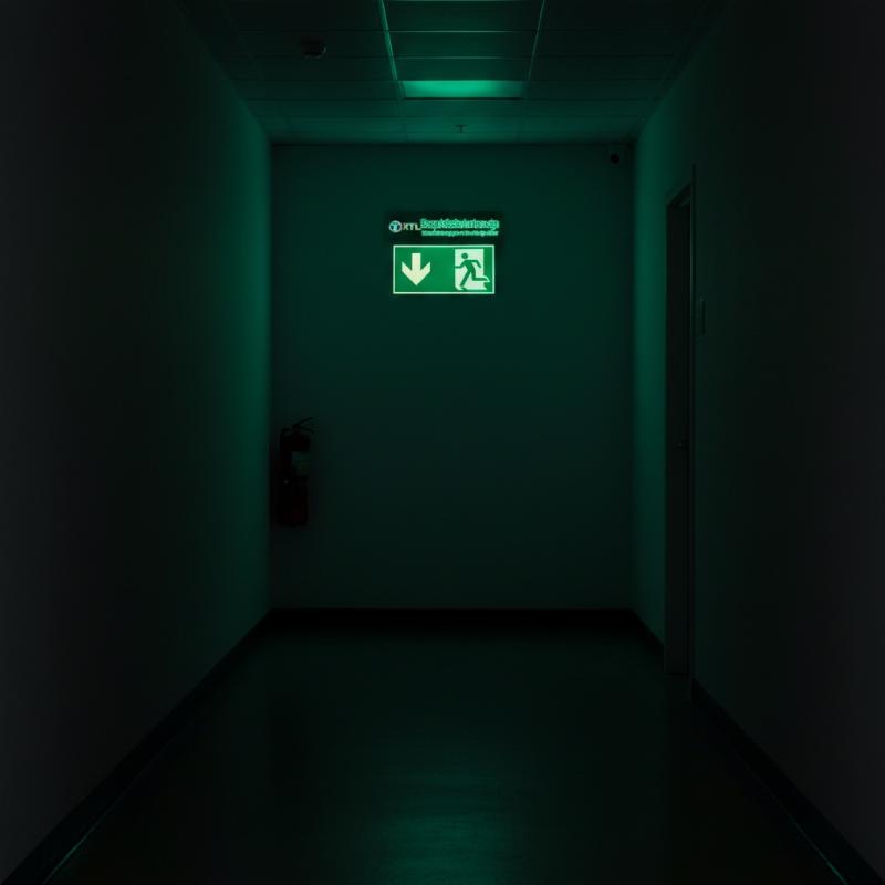 1 Sheet Glow-In-The-Dark Safet - đánh giá và giá Emergency Exit Sign
