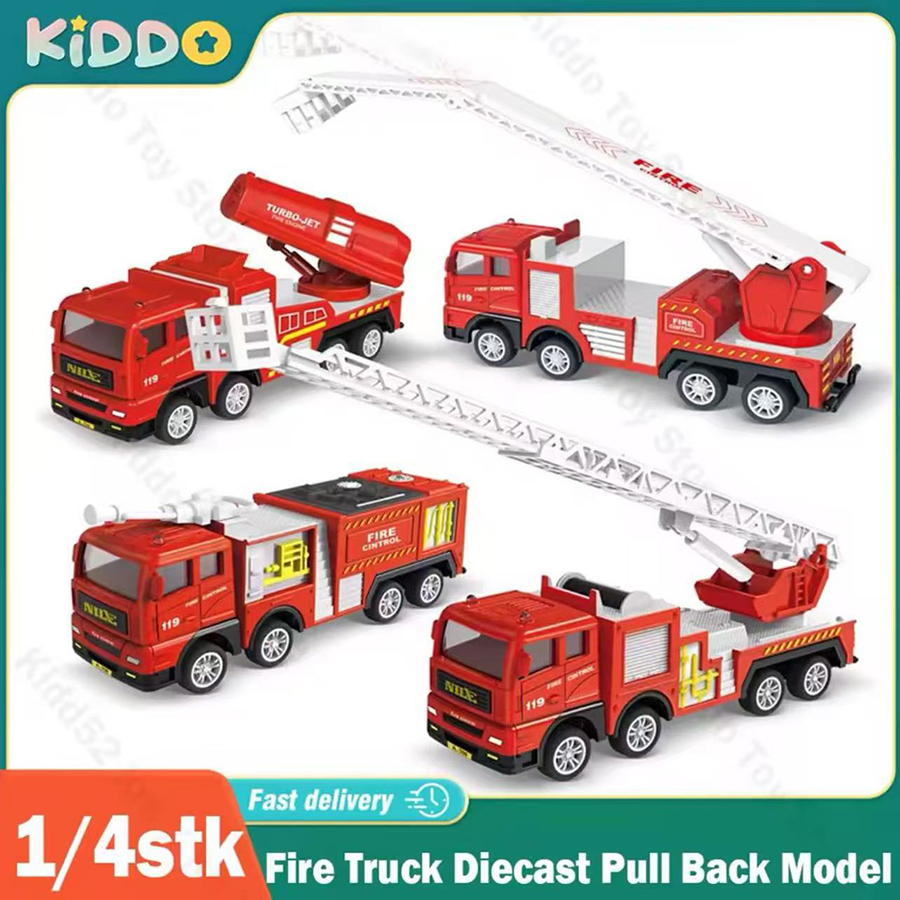 1pc-Alloy Fire Truck 1:32 Simu - đánh giá và giá Fire Escape Ladder