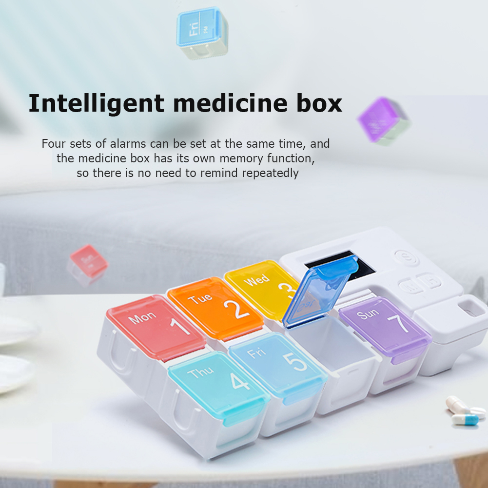 Drug Storage Alarm Box Daily W - đánh giá và giá Medicine Cabinet Lock