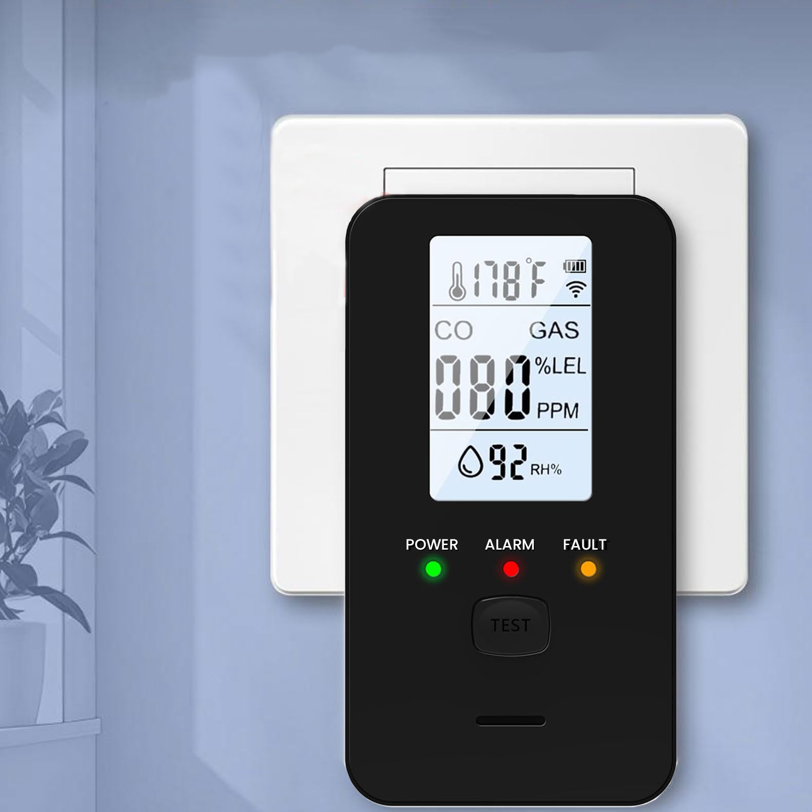 4-in-1 Gas & Carbon Monoxide D - đánh giá và giá Co Detector Plug