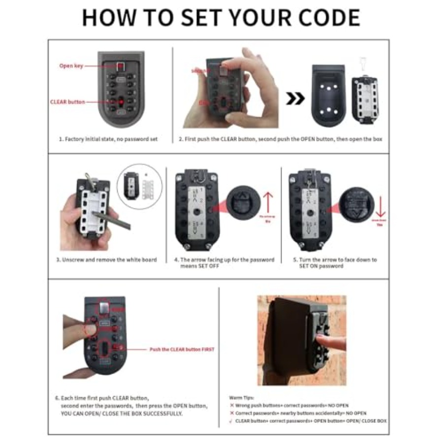 Indoor and Outdoor Key Lock Bo - đánh giá và giá Lockbox Key Secure