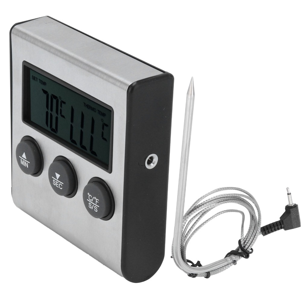 Silver Digital BBQ Meat Thermo - đánh giá và giá Pool Alarm Float