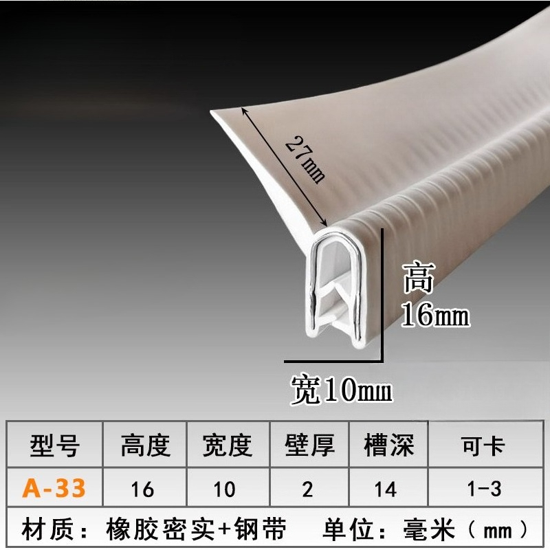 h/F/U Shape Sealing Strip EPDM - đánh giá và giá Window Lock Bar